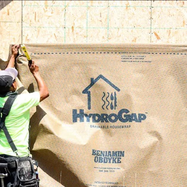 HydroGap Drainable Housewrap