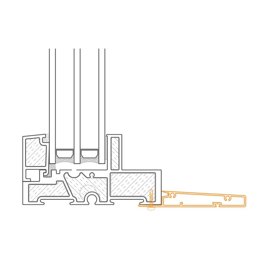 3 1/4" Exterior Jamb Extension
