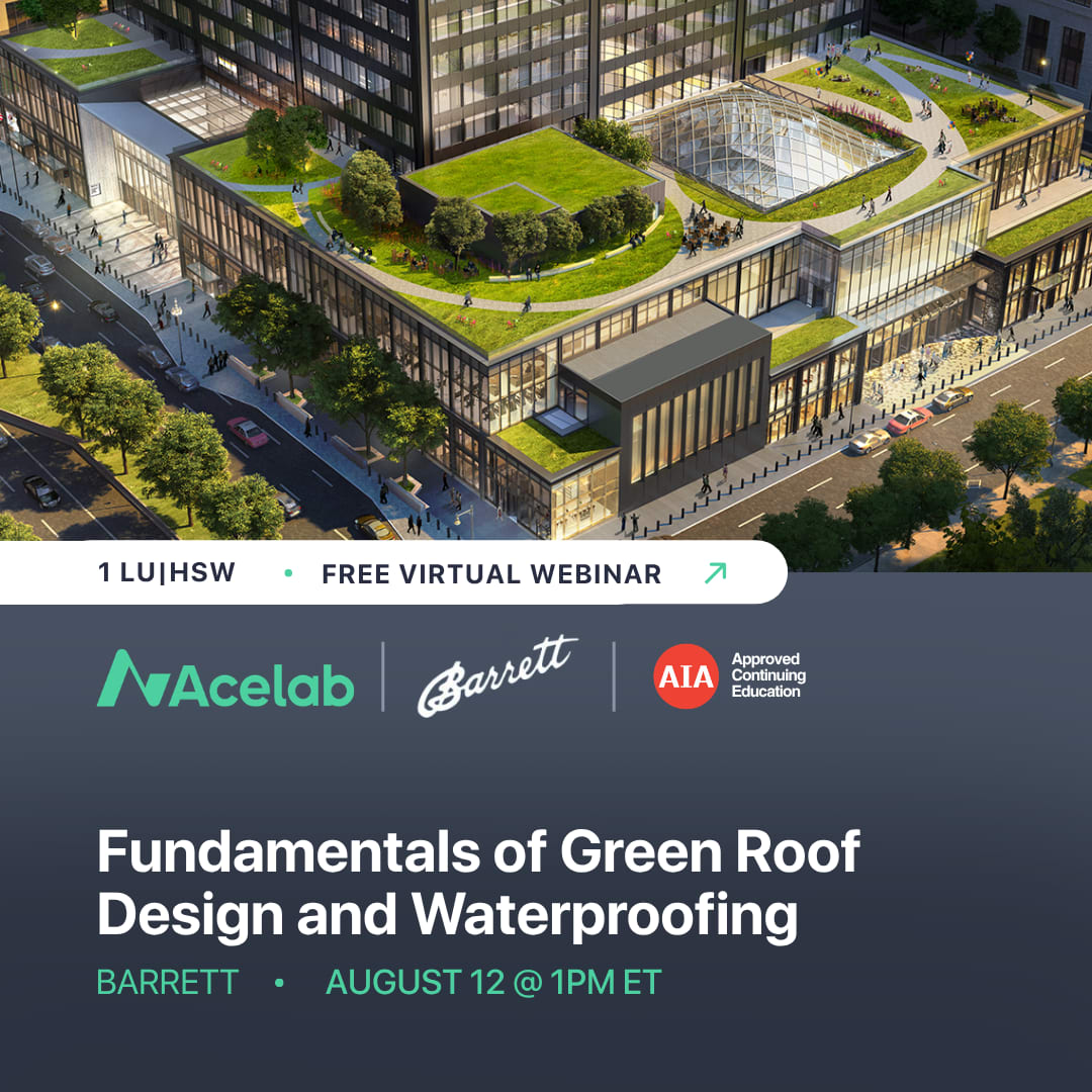 Fundamentals of Green Roof Design and Waterproofing