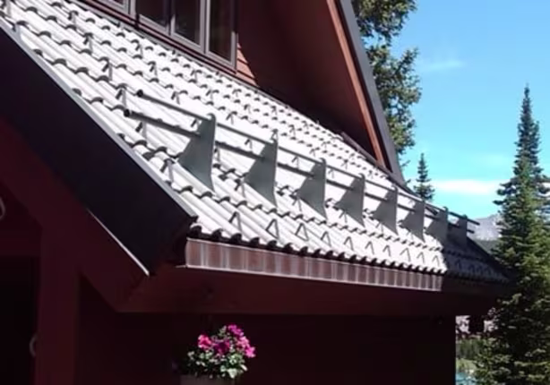 T1 Tile Mount Snow Fence | Arrowhead | Big Sky, MT