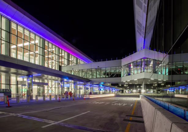 Delta Airlines Terminal C at New York LaGuardia Airport