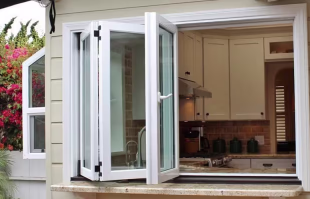 Exterior Folding Windows