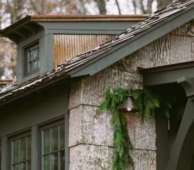 Natural Poplar Bark Siding | The Original