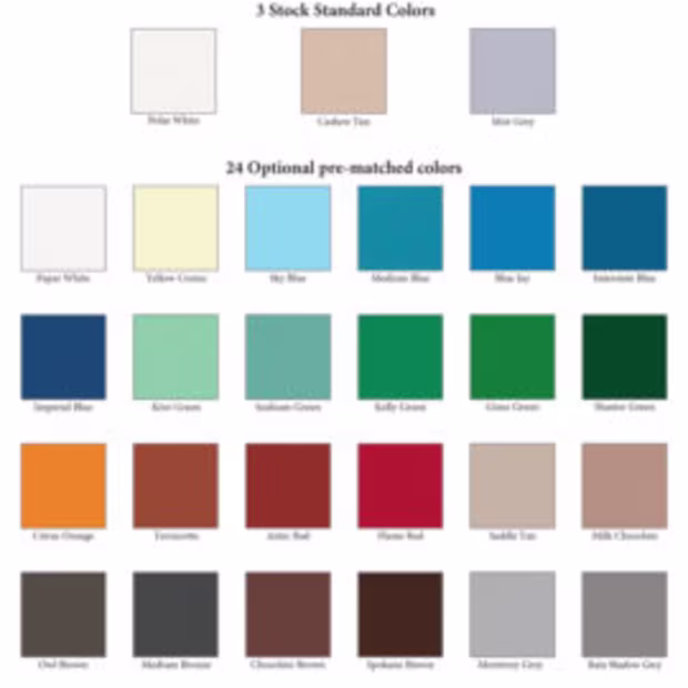 Colors And Finishes