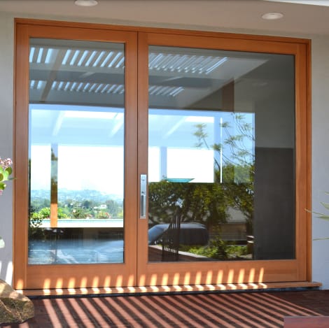 Glazed Pivot Door