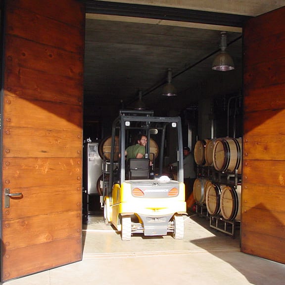 Exterior Pivoting Door