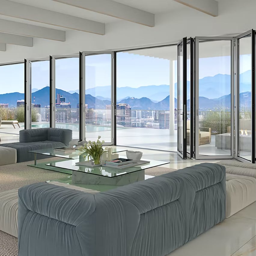Folding Glass Walls