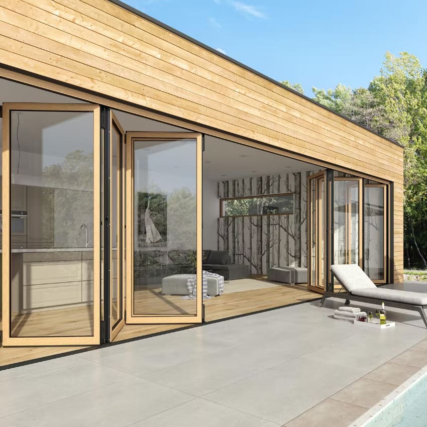 Folding Glass Walls