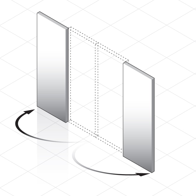 Pair Hold Open 180°