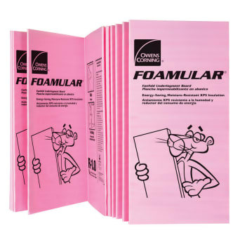 Fanfold Foam Residing Board