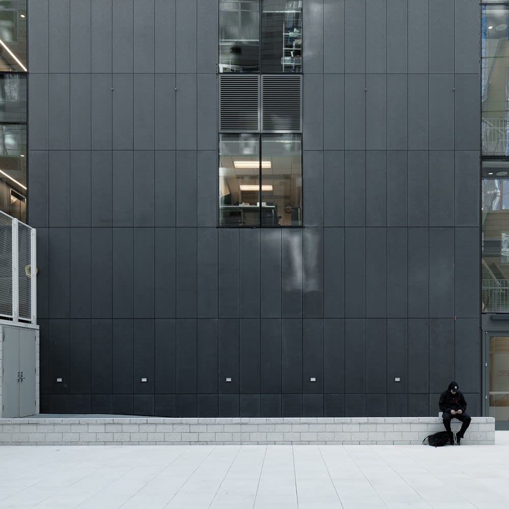 Terrazzo Black Concrete Skin