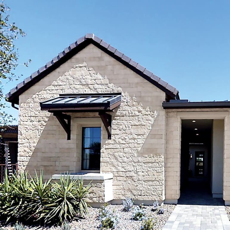 6" Split Limestone
