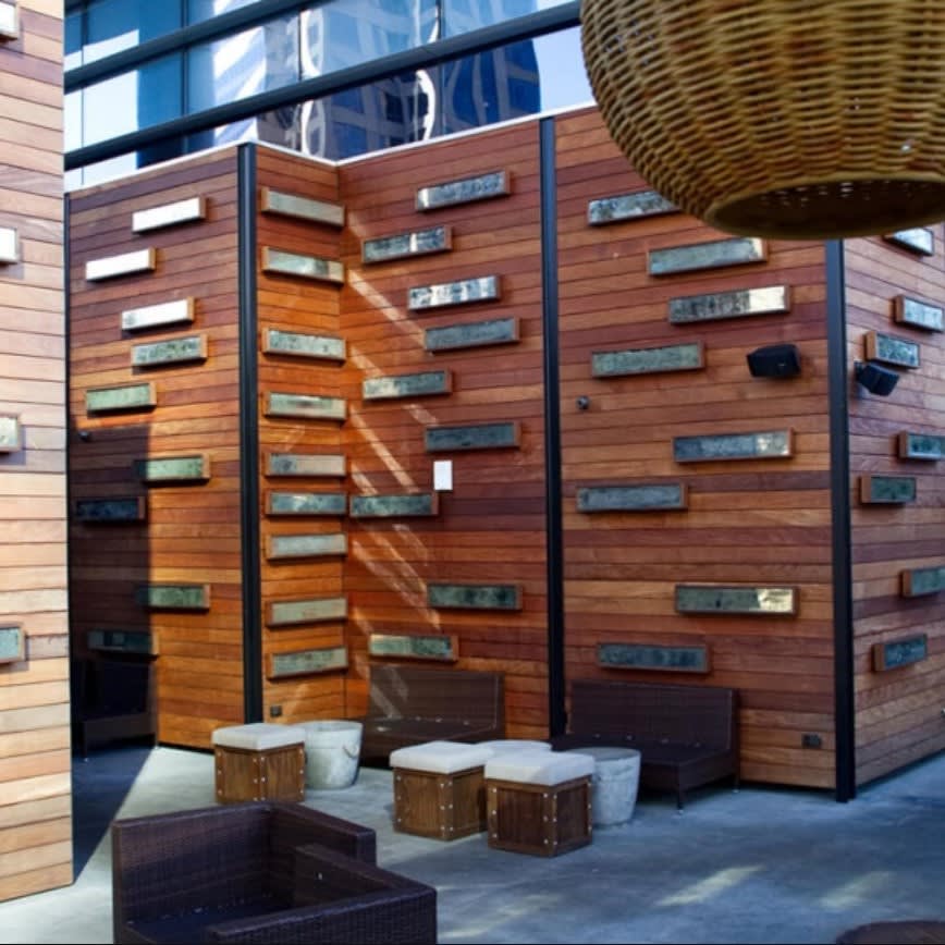 Purpleheart Siding