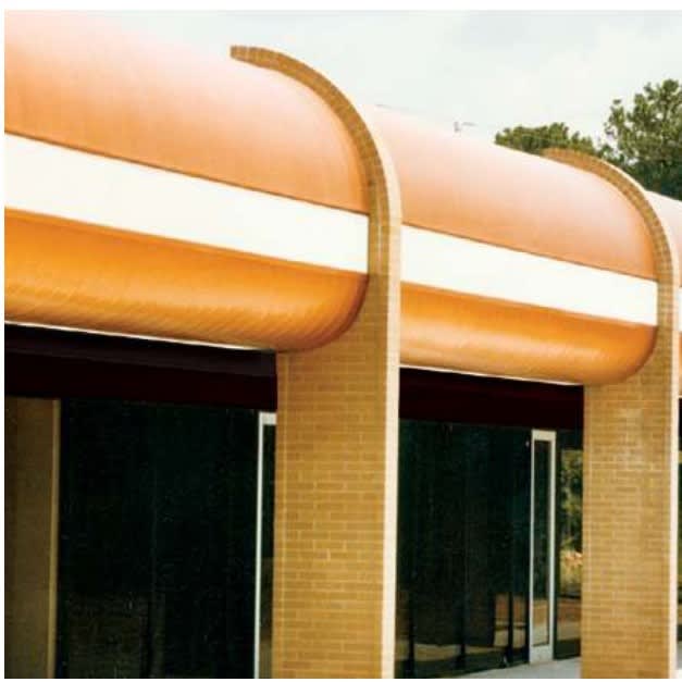 Curved Flat Seam Panel