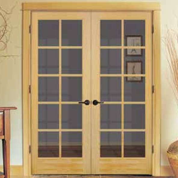 Authentic Glass Panel Door