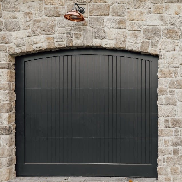 Windowless Garage Door