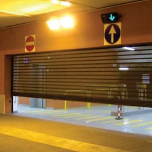 Perforated Roll Up Door