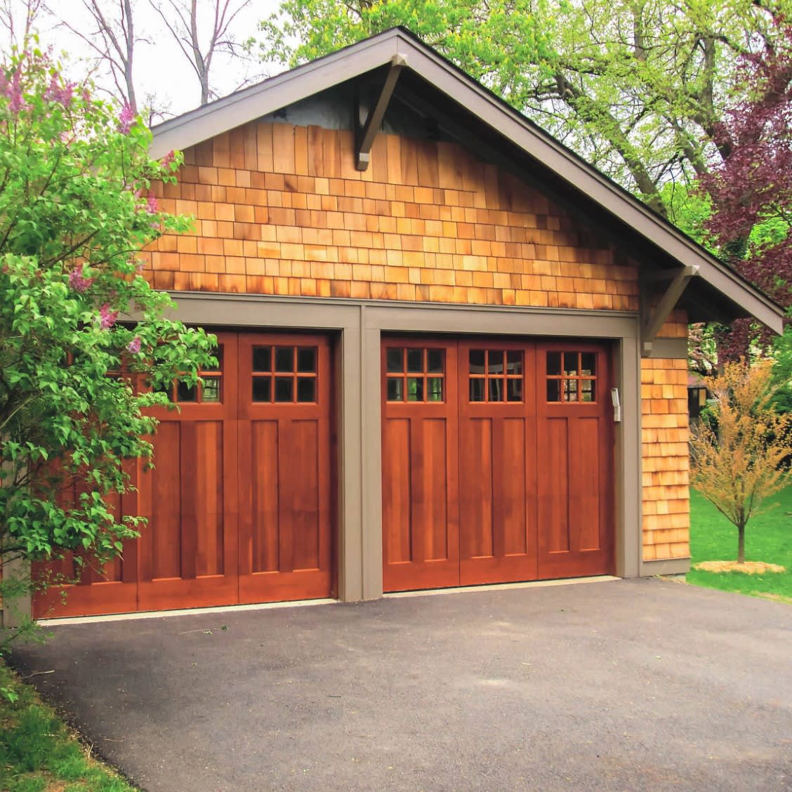 Tri-Fold Garage Door