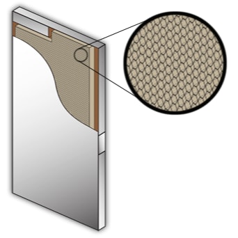 Honeycomb Flush Door
