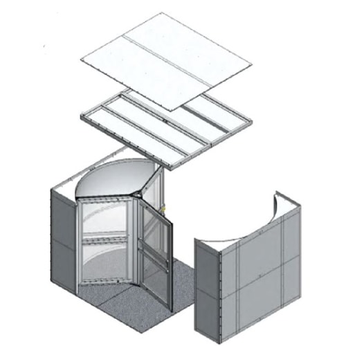 Air Supported Structure Door