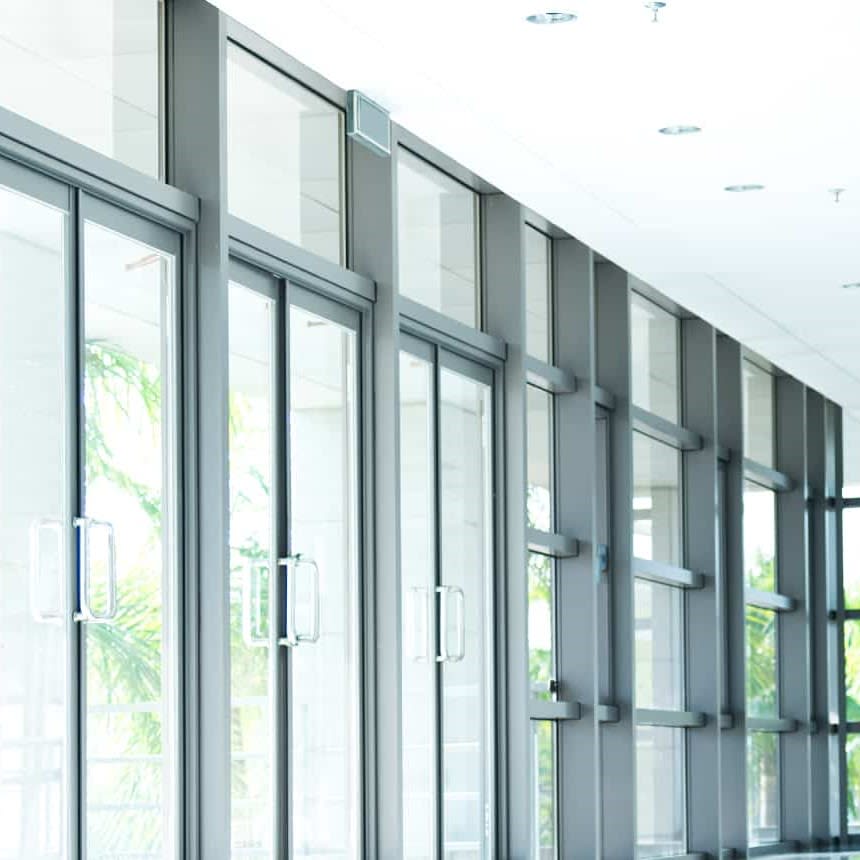 Glass Impact Door