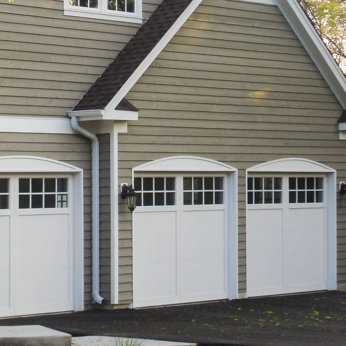 Windowed Garage Door