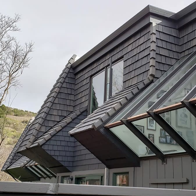 Hand-Split Shake Siding
