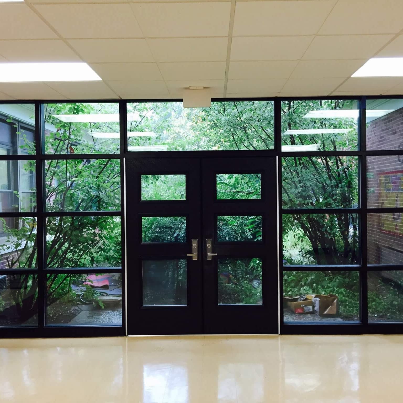 SR25 Aluminum Entrance