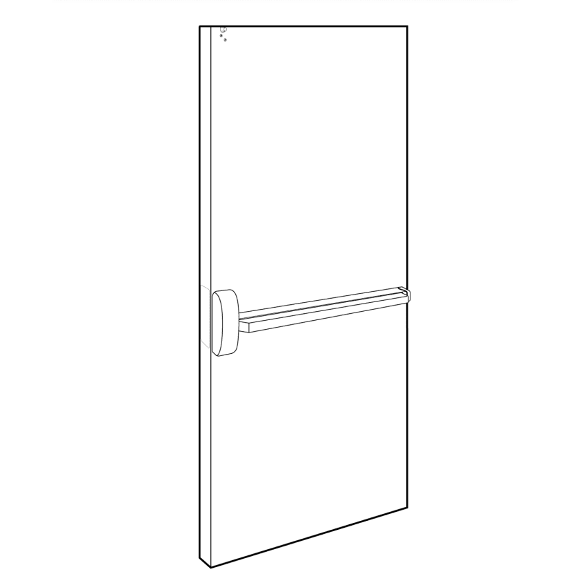 Concealed Vertical Rod Door