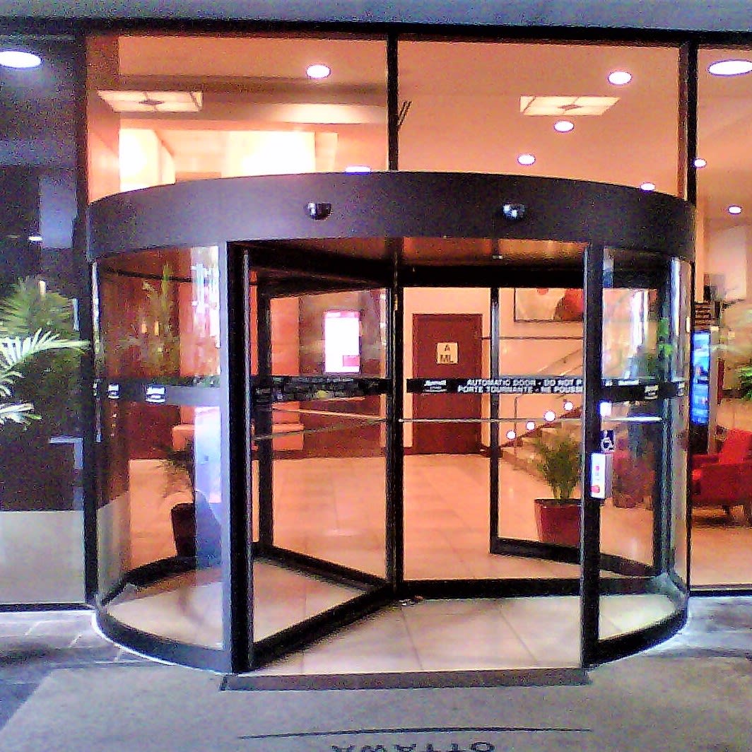 Automatic Revolving Door