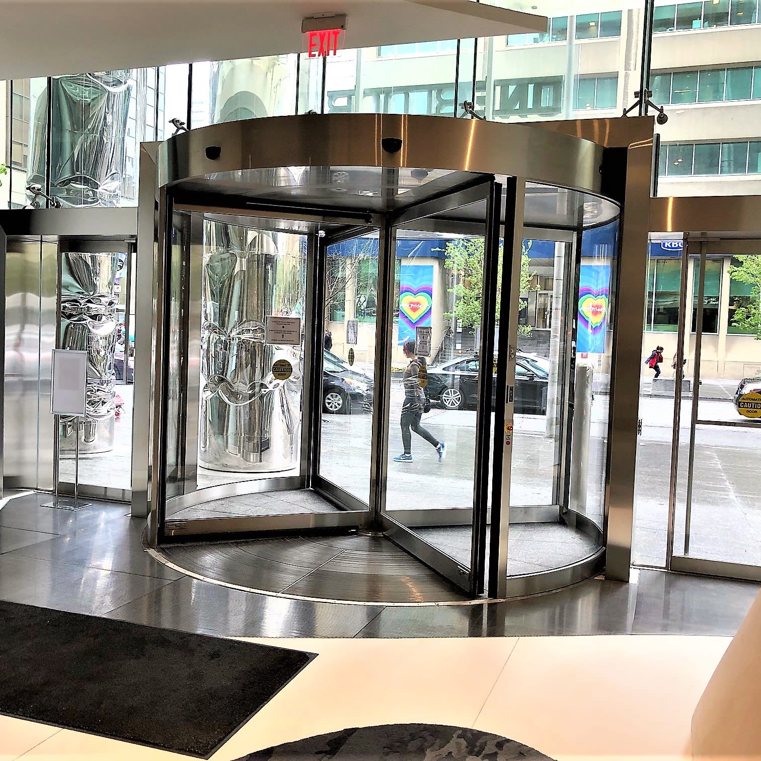 Automatic Revolving Door