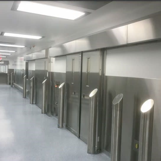 Cleanroom Bi-Part Sliding