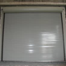 Auto Smoke Fire-Storm Door