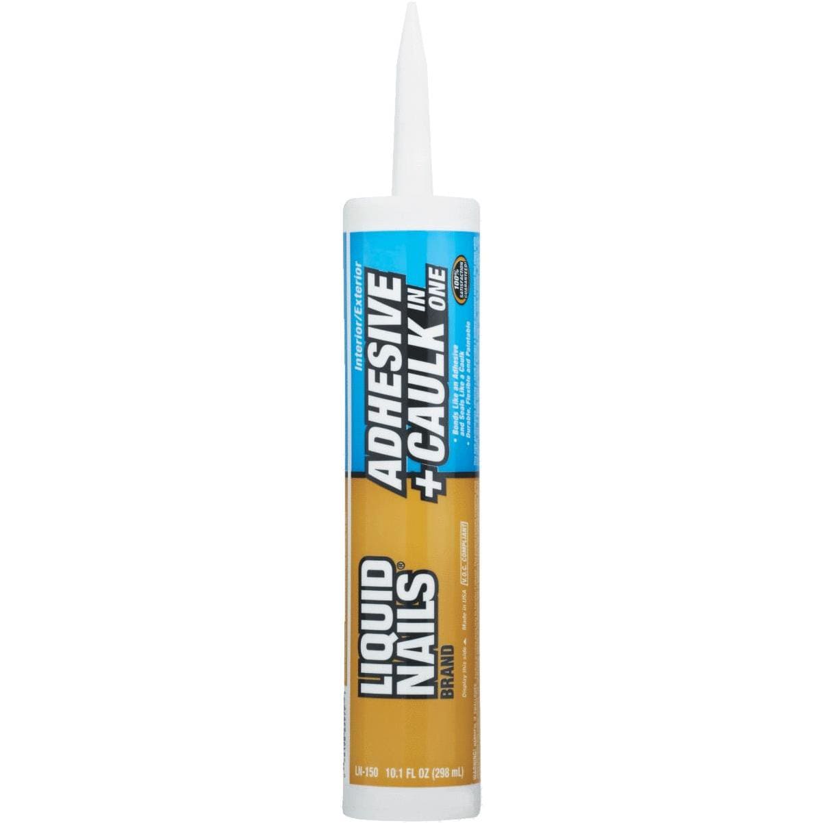 Adhesive + Caulk in One
