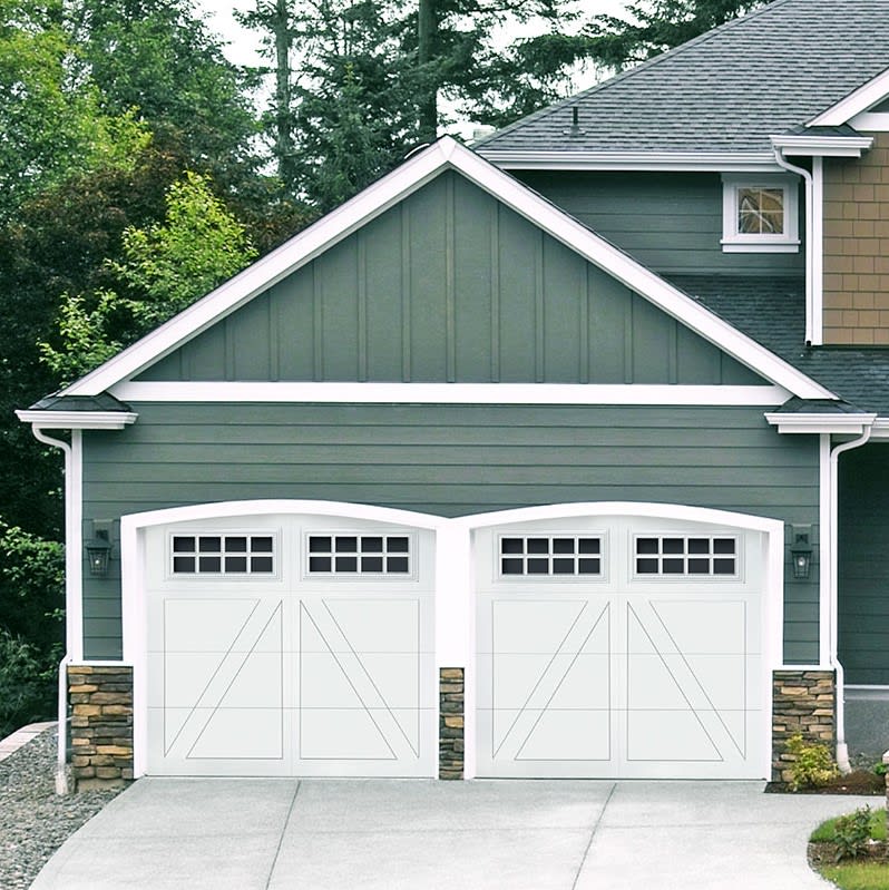 Composite Overlay Door