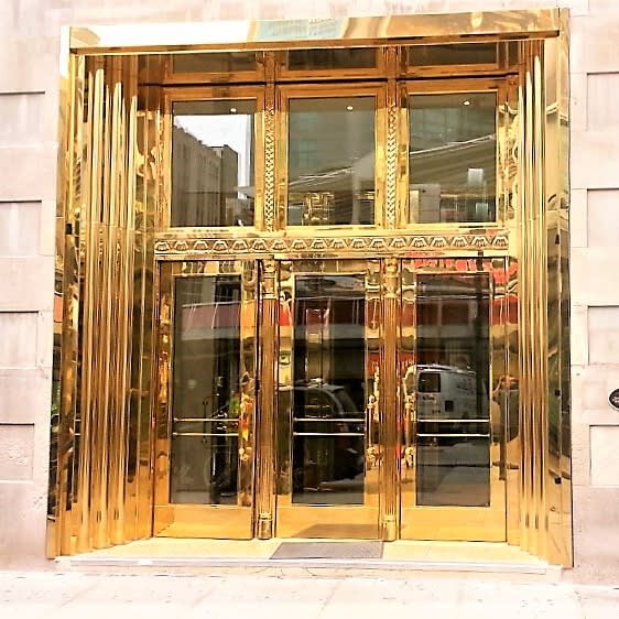 Hinged doors