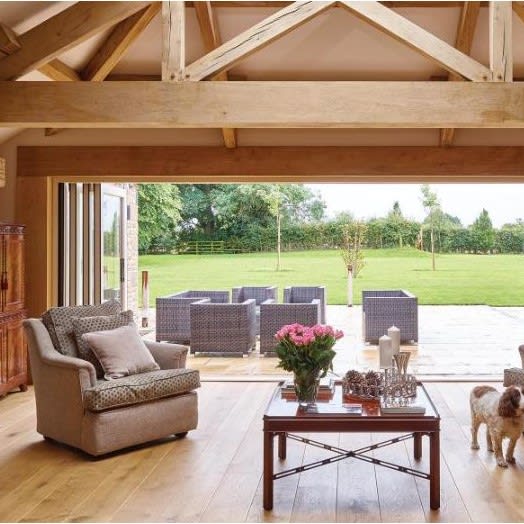 Integrated Folding Door