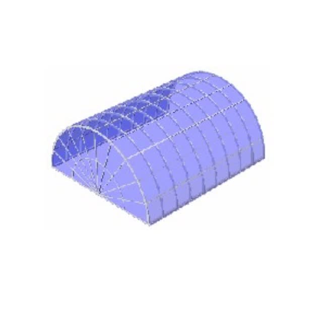 Radius Barrel Skylight-Acryl