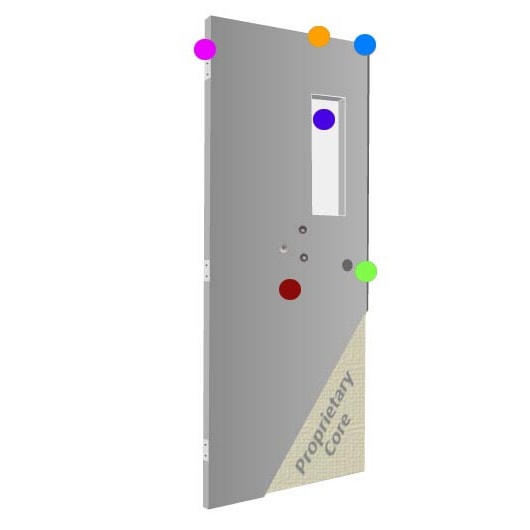 Bullet Resistant Swing Door