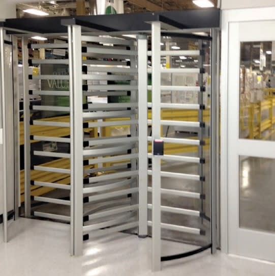 Grille Revolving Door