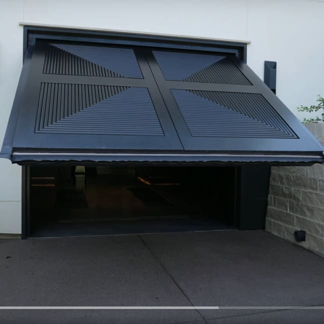 Single Panel Hydraulic Door