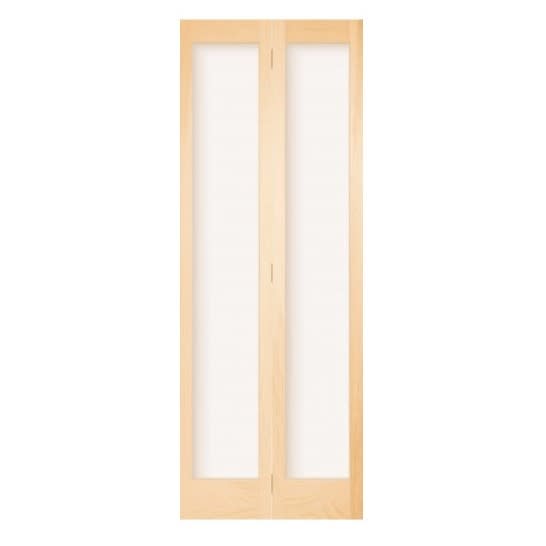 Bifold One-Lite Frame Door