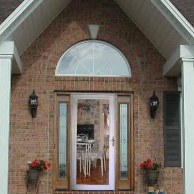 Fully Glazed Storm Door