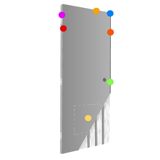 Steel Stiffened Swing Door