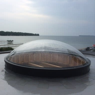 Circular Dome Curb Mount