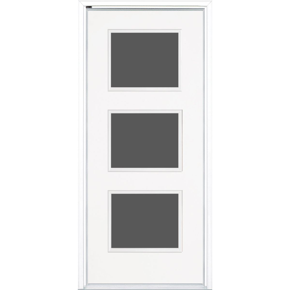 3-Lite Entry Door