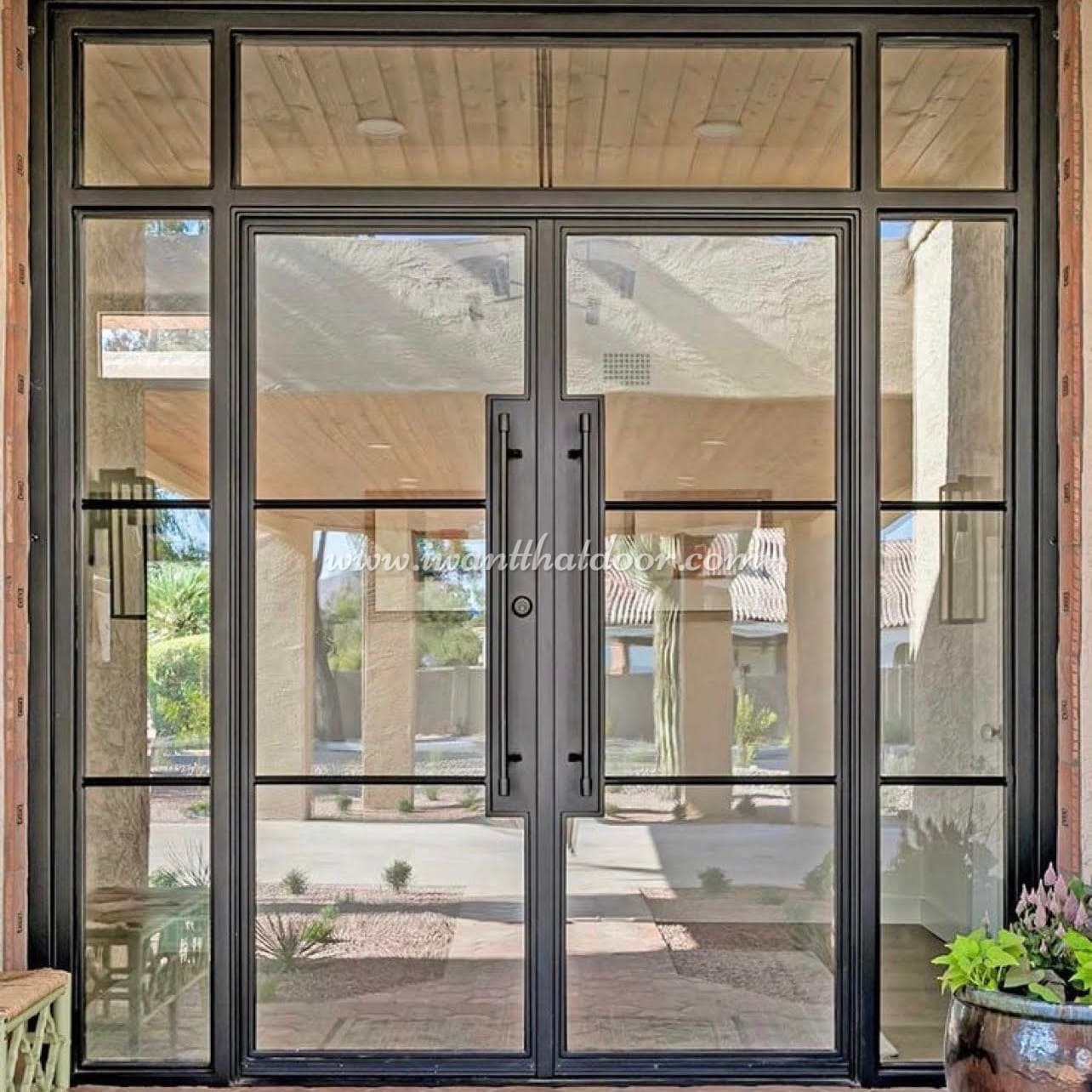 French Glazed Entry Door