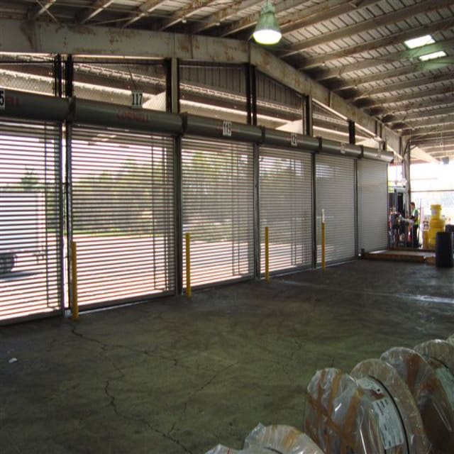Perforated Slate Door