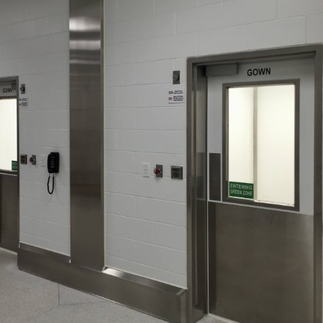 Fiberglass Swinging Door