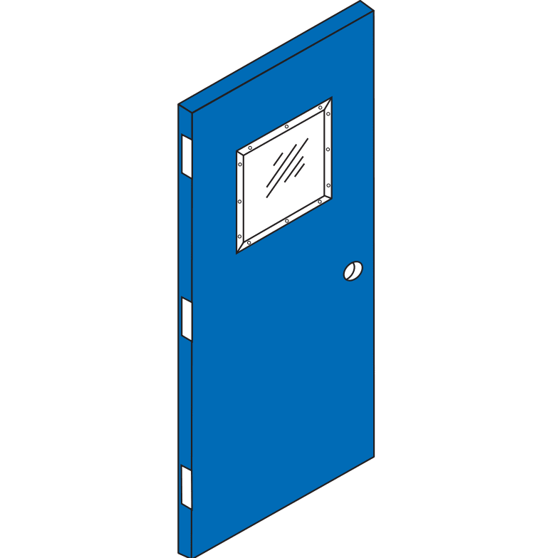 FRP Swinging Door